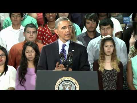 President Obama Speaks at Manor New Technology High School, Austin TX