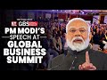 Pm modi addresses the et now global business summit 2024