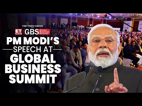 PM Modi addresses The ET Now Global Business Summit 2024