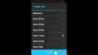 SCR Screen Recorder ★ root For Android screenshot 4