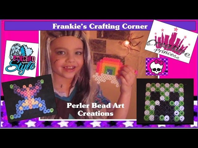 Frankie Perler bead doll! : r/MonsterHigh