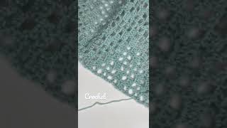 What will you crochet with this stitch pattern? #crochet #short #humblehus #crocheting #ad #tejer
