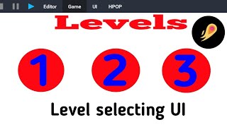 How to create level selecting UI in it's magic engine. It's magic engine tutorials.