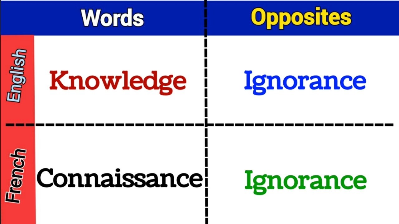 30 очень важных слов и их антонимы | Урок английского и французского языков
