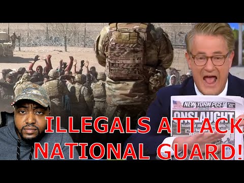 MSNBC BLAMES Trump For Illegal Immigrants ATTACKING National Guard During Biden's Border Crisis!
