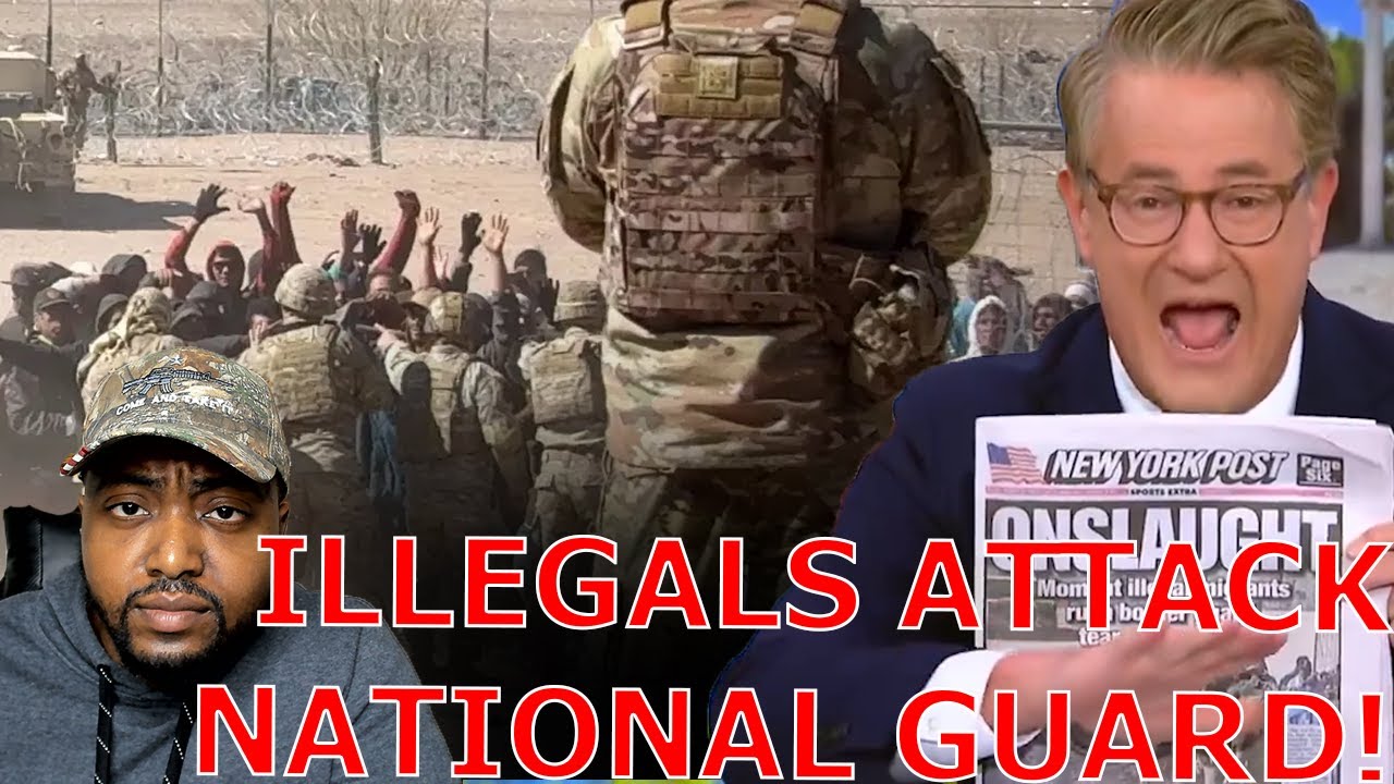 MSNBC BLAMES Trump For Illegal Immigrants ATTACKING National Guard During Biden’s Border Crisis!