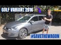 Tudo sobre: VW Golf Variant 1.4 TSI Highline 2016! #savethewagons