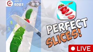 Perfect Slice Game Ultimate Live Stream #shorts #shortfeed #shorts screenshot 4