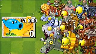Every Random Plants LEVEL 1000 Power-Up vs ALL Final Bosses Fight! - PvZ 2 Mod Final Bosses