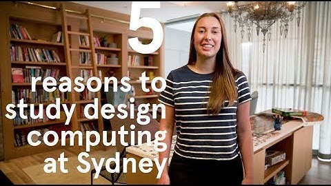 Bachelor of Design Computing at the University of Sydney