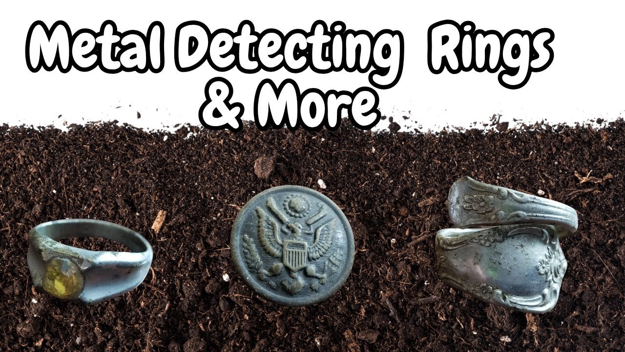 Metal Detecting Finds Rings And More - YouTube