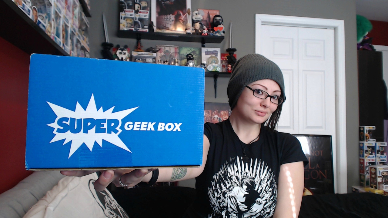 Super Geek Box Unboxing - January 2017 [VALOR] - YouTube