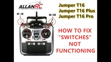 Jumper T16 / Plus / Pro -  Switches no function FIX !