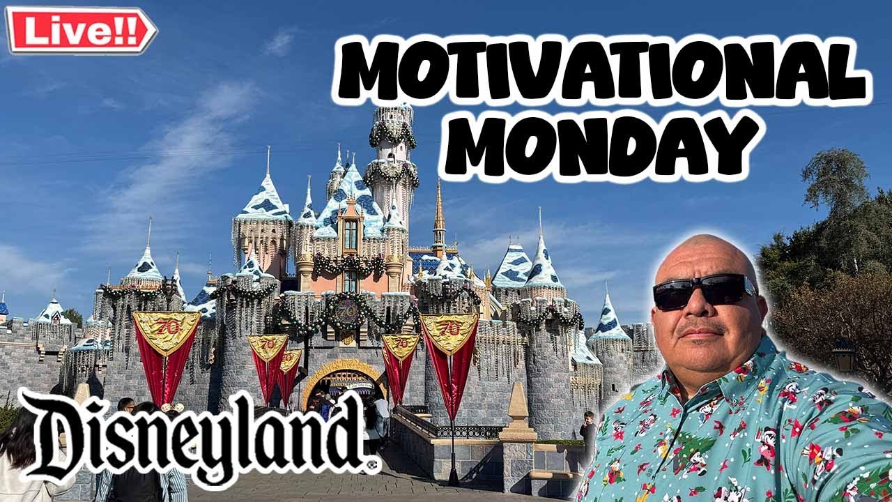 🔴 #LIVE - 1st Motivational Monday Stroll of 2026 thru the Disneyland Resort (1/5/26)