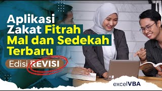 Aplikasi Zakat Fitrah, Zakat Mal lengkap dengan sedekah terbaru | Excel VBA screenshot 5
