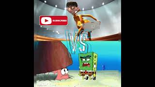 Vector VS Abresive SpongeBob!