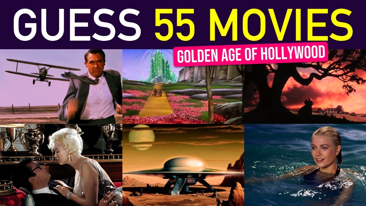 Guess the Movie by the Scene | 55 Golden Age Hollywood Classics (1930-1950s)