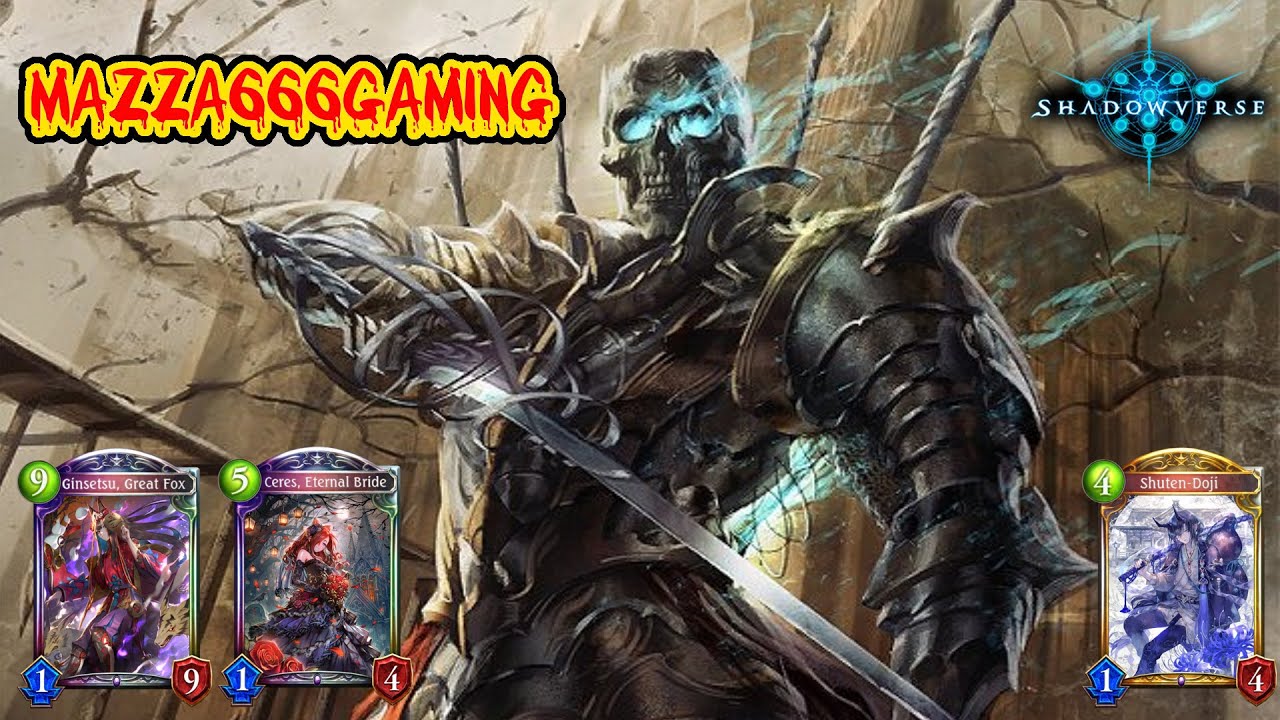 Shadowverse: Anime Card Game - Ginsetsu Shadowcraft Rotation Deck - This Deck Is So Much Fun!