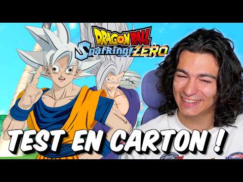 JE RÉAGIS AU TEST DE SPARKING ZERO… EN CARTON 😂
