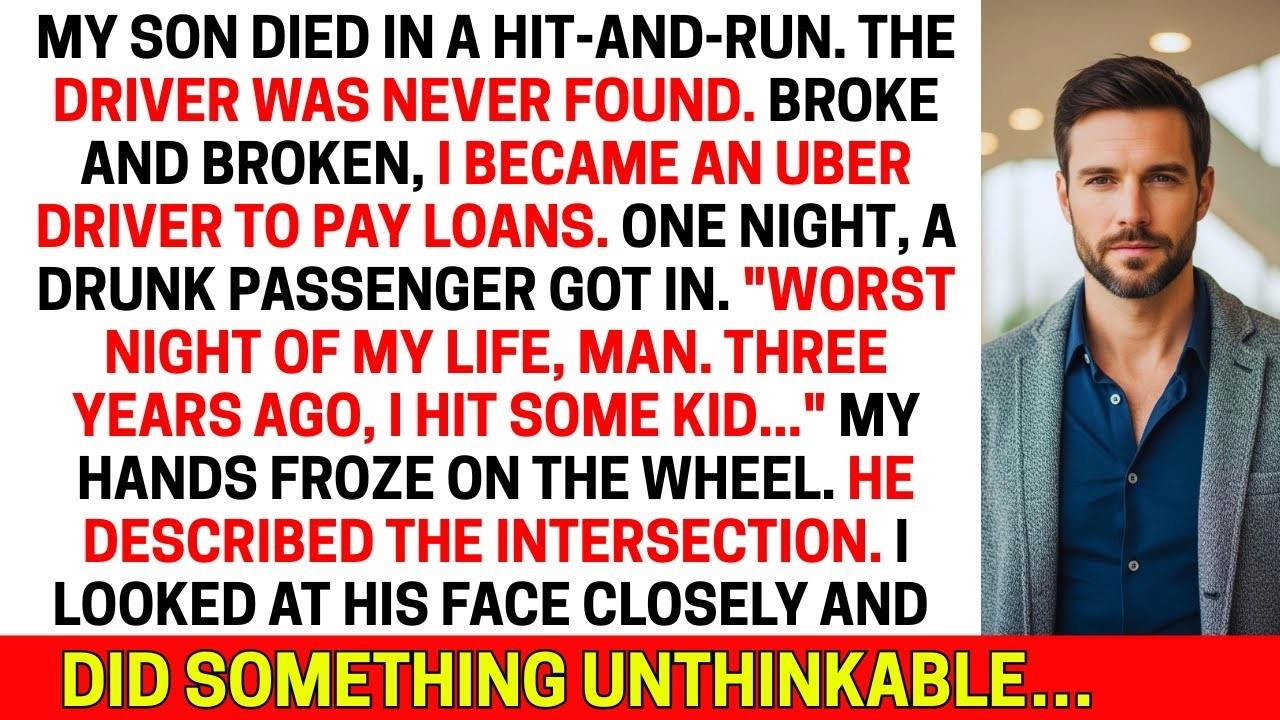 My Son Died in a Hit-and-Run — Became Uber Driver, Drunk Passenger Said: 'I Hit Some Kid...'