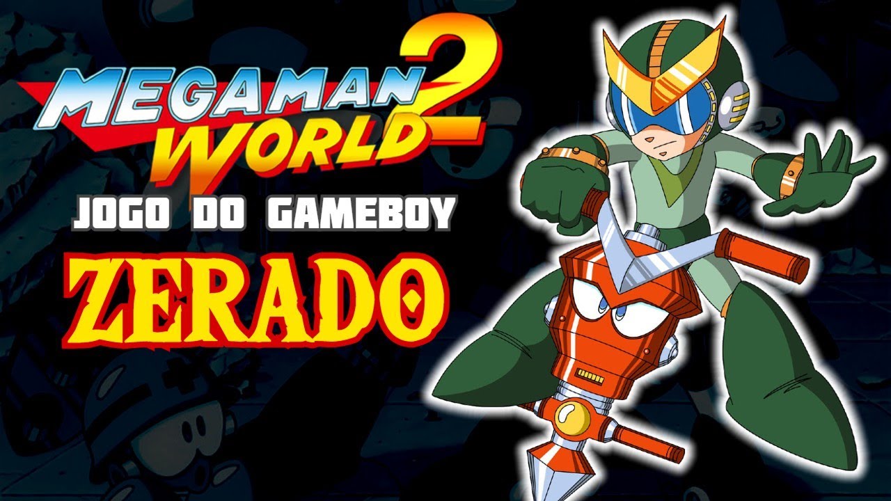 MEGAMAN WORLD 2 do Gameboy - ZERADO - Quint veio colorido pra apanhar!