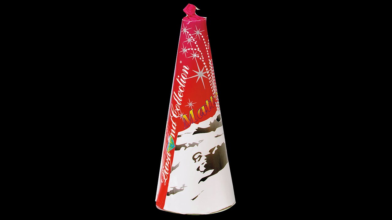 Matterhorn Vulkan in silber von Diamond Feuerwerk