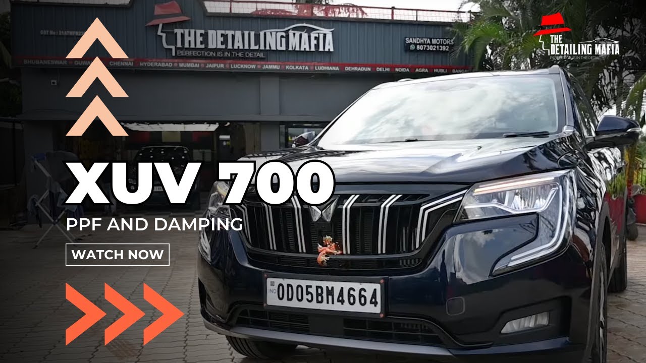 Mahindra XUV700 Shielded with Self Healing UltrashieldX PAINT PROTECTION FILM PPF
