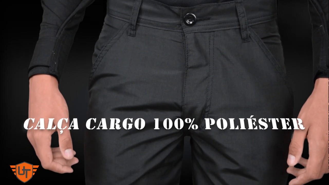 calça rip stop cinza