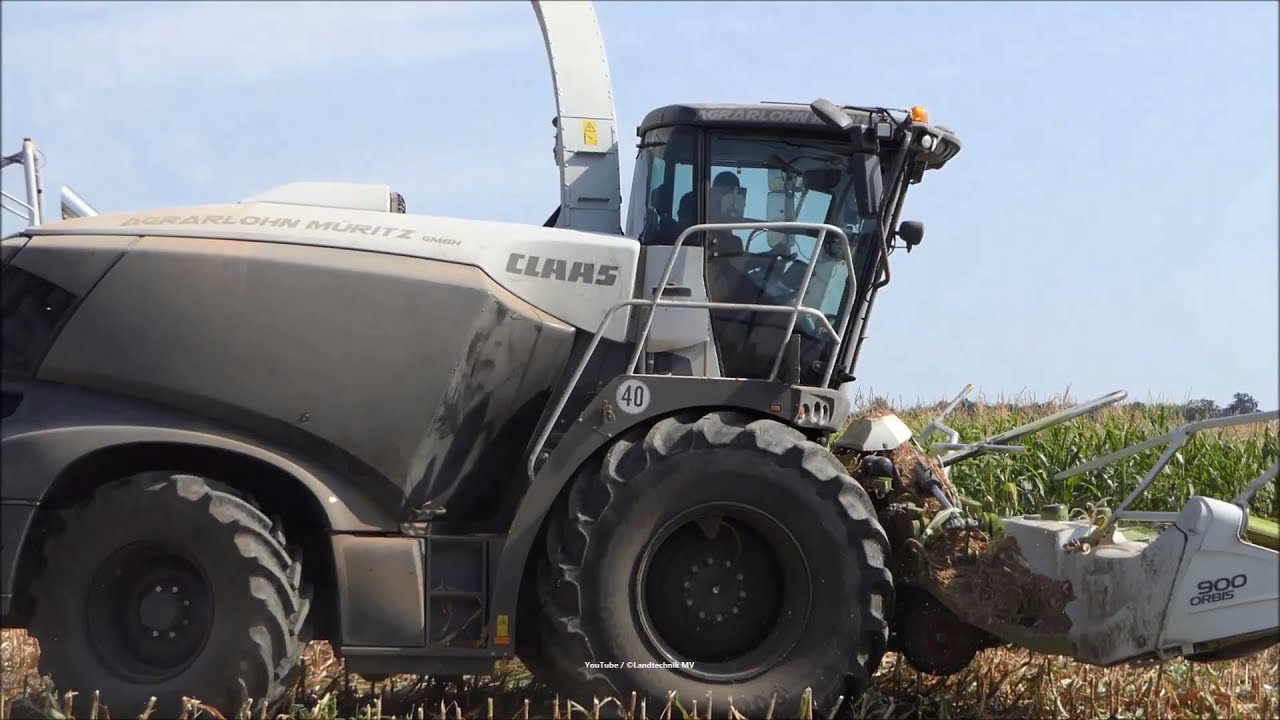 Claas-Fendt-JCB + /  Maissilage - Corn Silage 2018  1/2