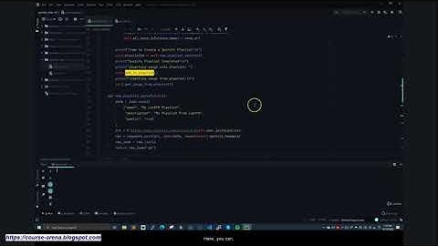Spotify REST API Project With Python  | Udemy course preview