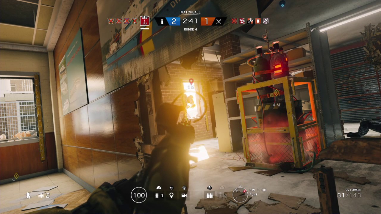 Rainbow Six Siege - 1 Ace vs 5 - YouTube