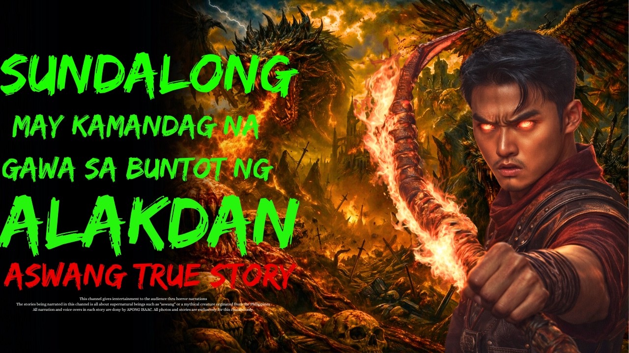 SUNDALONG MAY KAMANDAG NA GAWA SA BUNTOT NG ALAKDAN | Kwentong Aswang | True Story