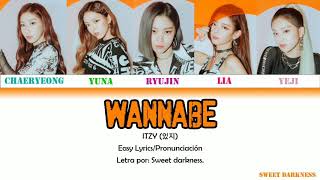 ITZY; Wannabe Color Coded (Easy Lyrics/Pronunciación)