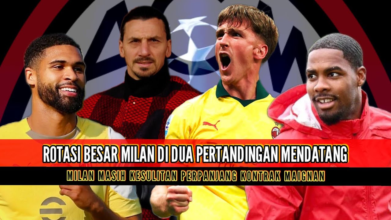 НОВОСТИ ФК «МИЛАН» ✅️ «МИЛАН» ГОТОВИТ БОЛЬШИЕ ЗАМЕНЫ В ДВУХ ПРЕДСТОЯЩИХ МАТЧАХ 🔥ИБРА ВОЗВРАЩАЕТСЯ...