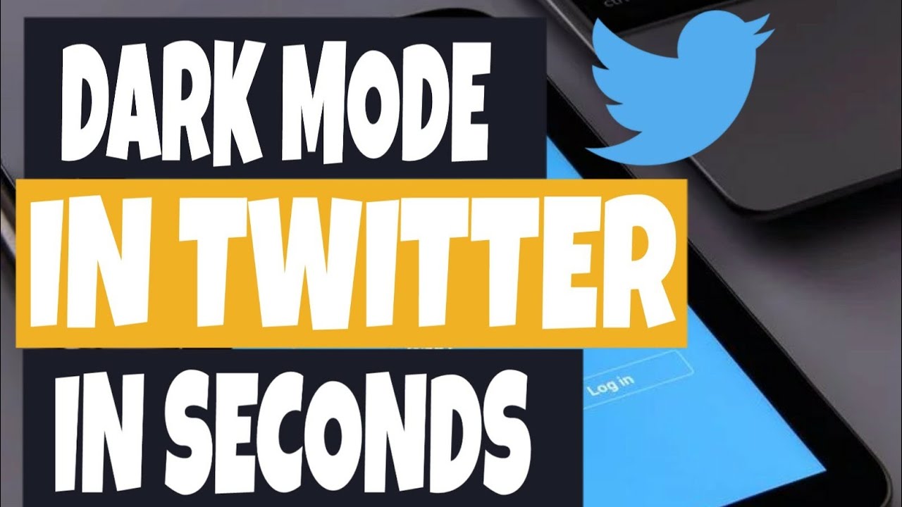 #darkmode in Twitter #how to enable dark mode in Twitter - YouTube