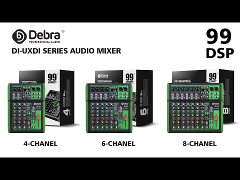 Mixer Audio Portatile D Debra Pro - Con USB, 99 Effetti DSP, Per DJ E Registrazione - Foto 9
