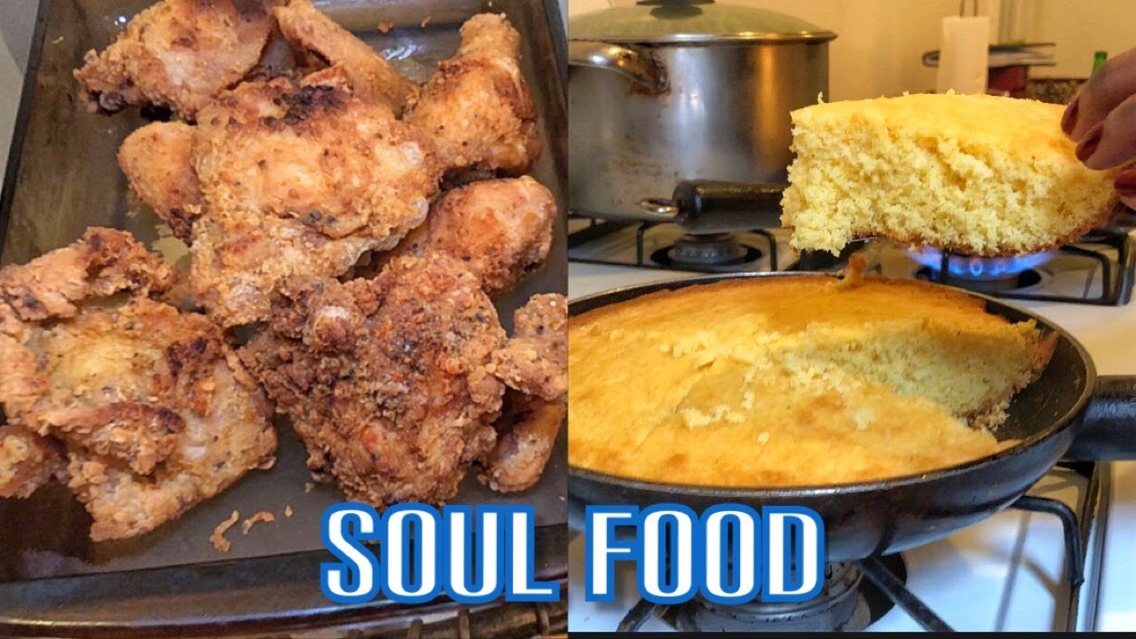 FRIED CHICKEN, collard greens and cornbread! YouTube