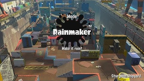 Splatoon 2 - Ranked Battle - Rainmaker Intro