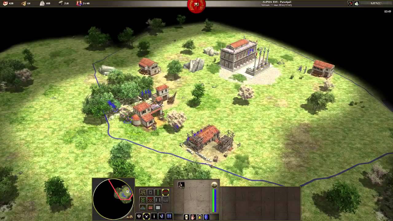 0.A.D [Alpha 16] How to defeat a skirm cav rush with Romans