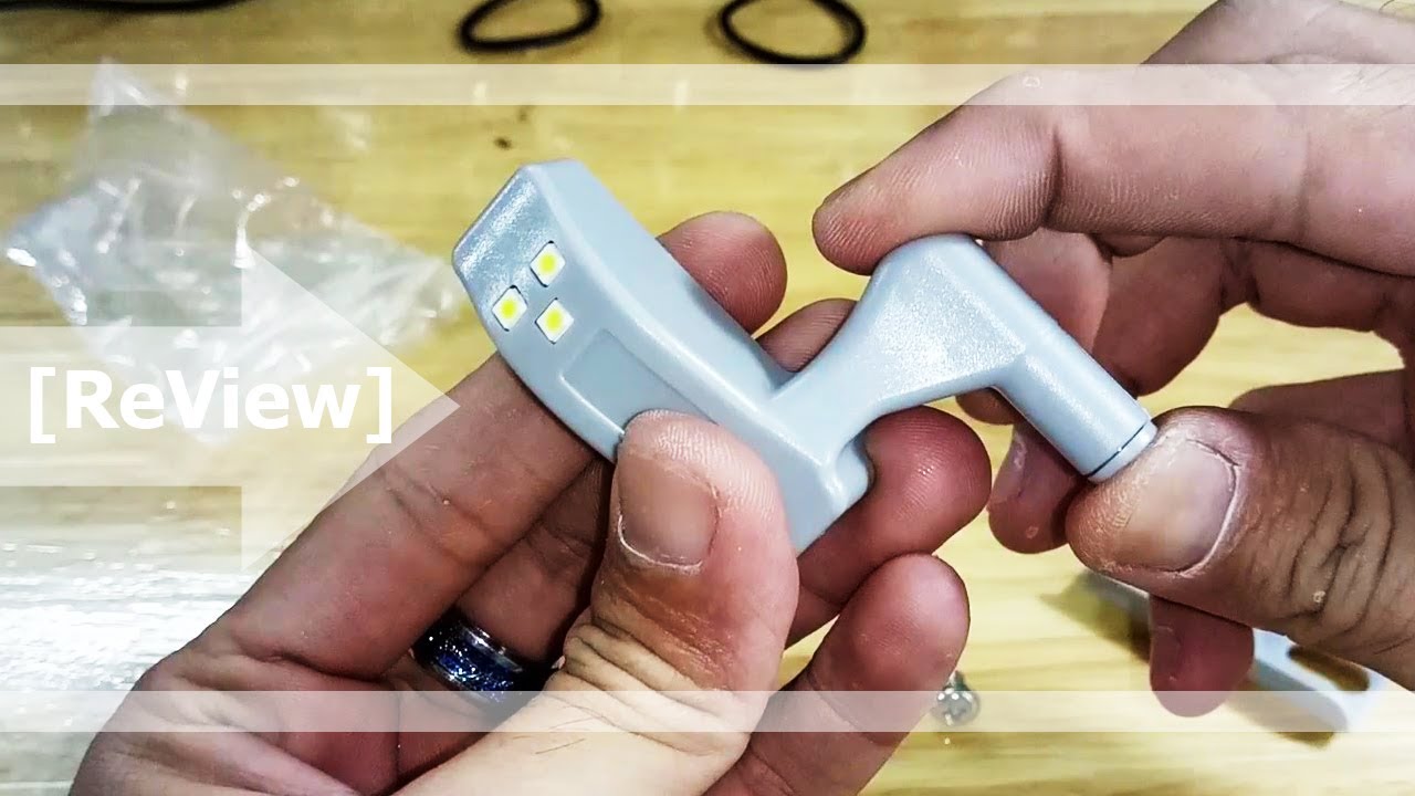 [Review] Đèn Led Tự Động Sáng Gắn Ngăn Tủ Quần Áo - youtube