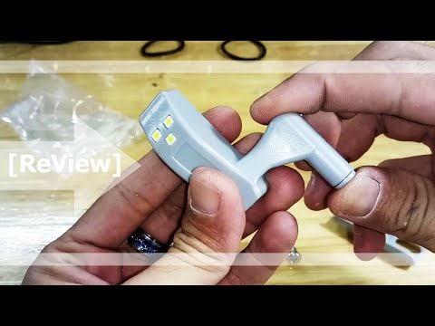 Video [Review] Đèn Led Tự Động Sáng Gắn Ngăn Tủ Quần Áo - youtube