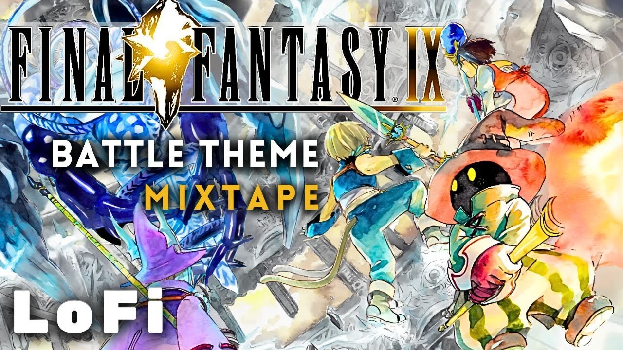 Final Fantasy 9 (FFIX) - Battle Theme MixTape Lofi & Chill MIX
