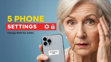 5 Phone Settings Seniors Need to Change NOW for Safety
