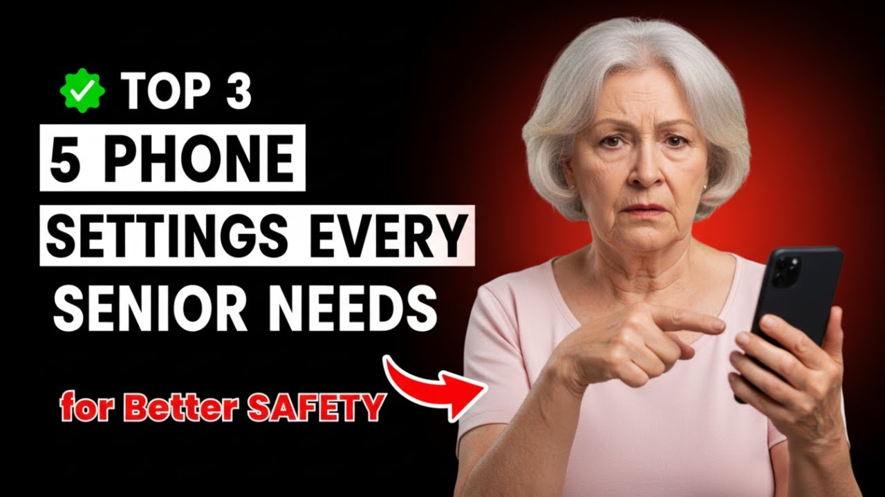 Expert Warns Seniors of 3 Critical Phone SETTINGS to UPDATE Now