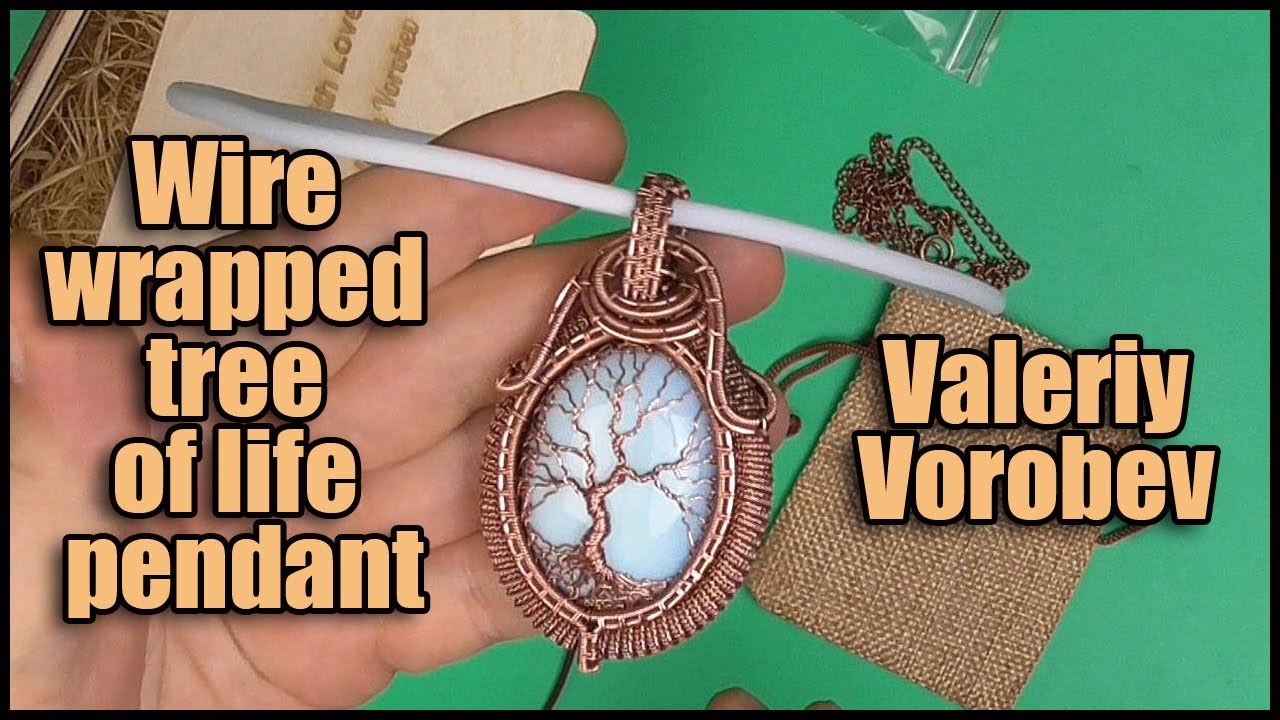 Wire wrapping tutorials PDF Valeriy Vorobev. - Handmade Jewelry