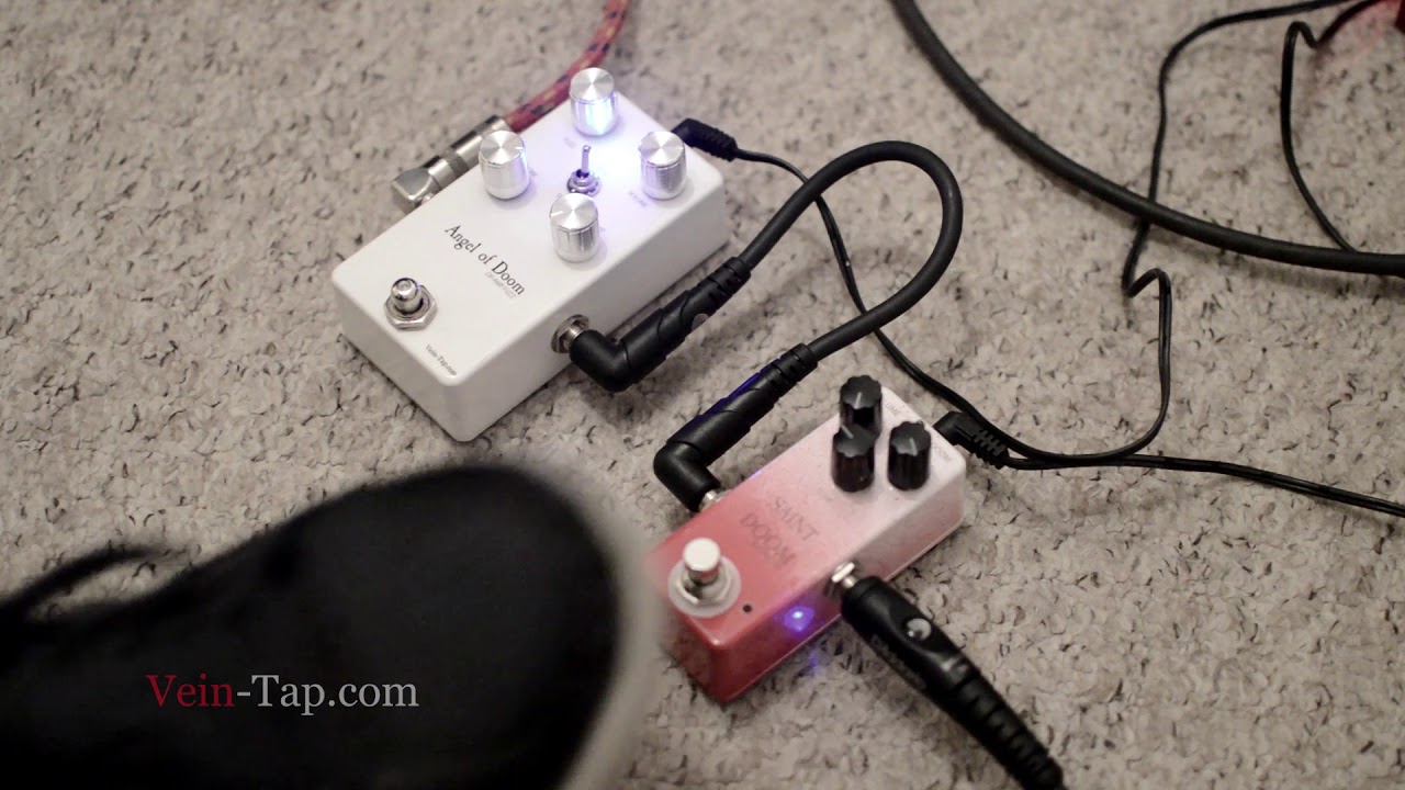 Vein-Tap.com's Fuzz Pedals on Bass Guitar | 60 Second Pedal Demo