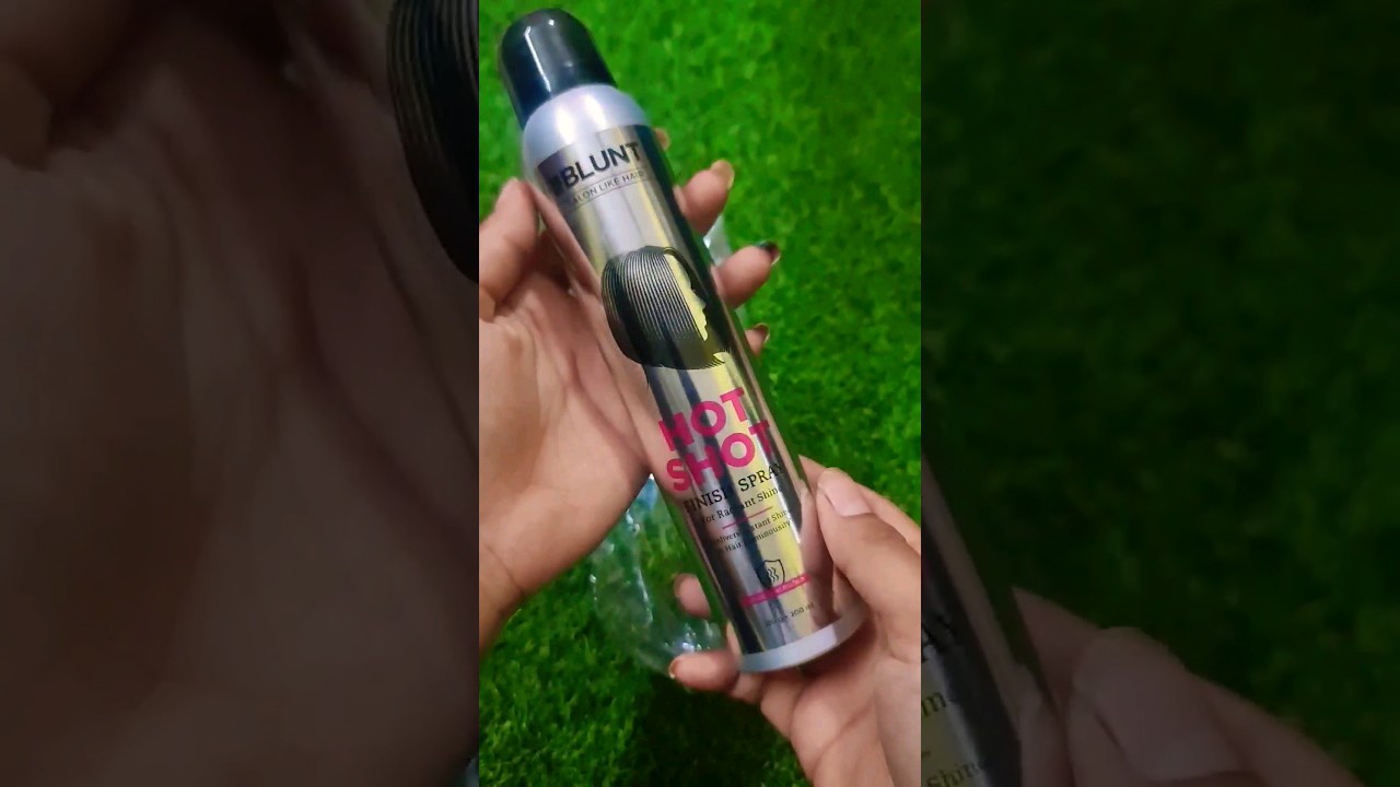 Best Affordable BBlunt HOT SHOT Finish shine spray 🩷 