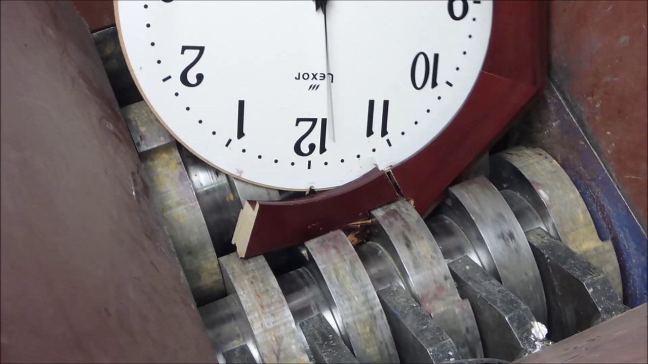 Shredding time with our 4D shredder.