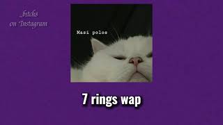 7 rings X wap ( S L O W E D) *ariana grande, Nick Minaj, Cardi B  & Megan thee stalion