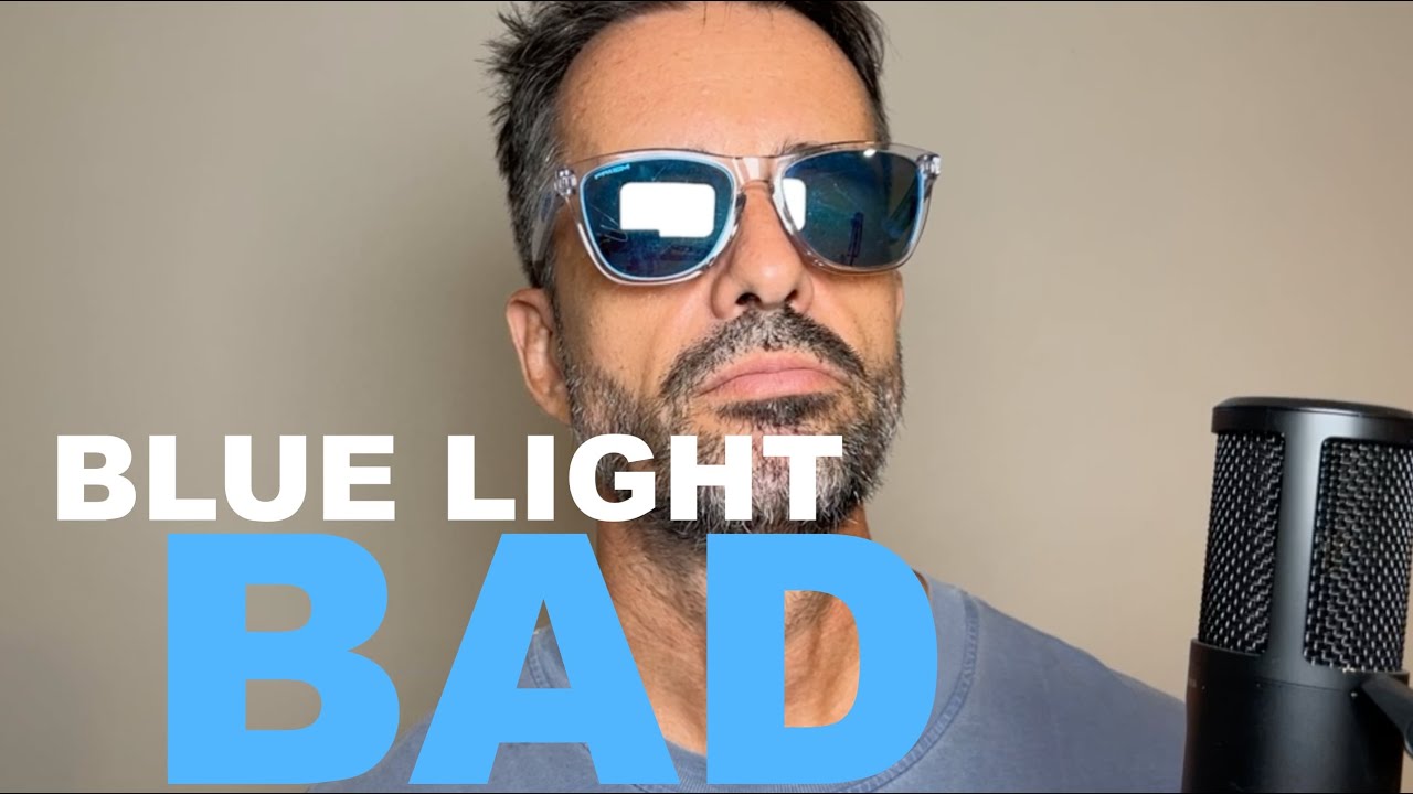 BLUE LIGHT GLASSES BLOCKING THE BLUE LIGHT | Endmyopia | Jake Steiner